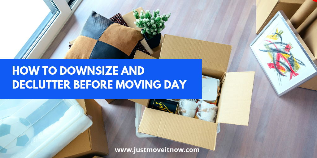 declutter before moving tips