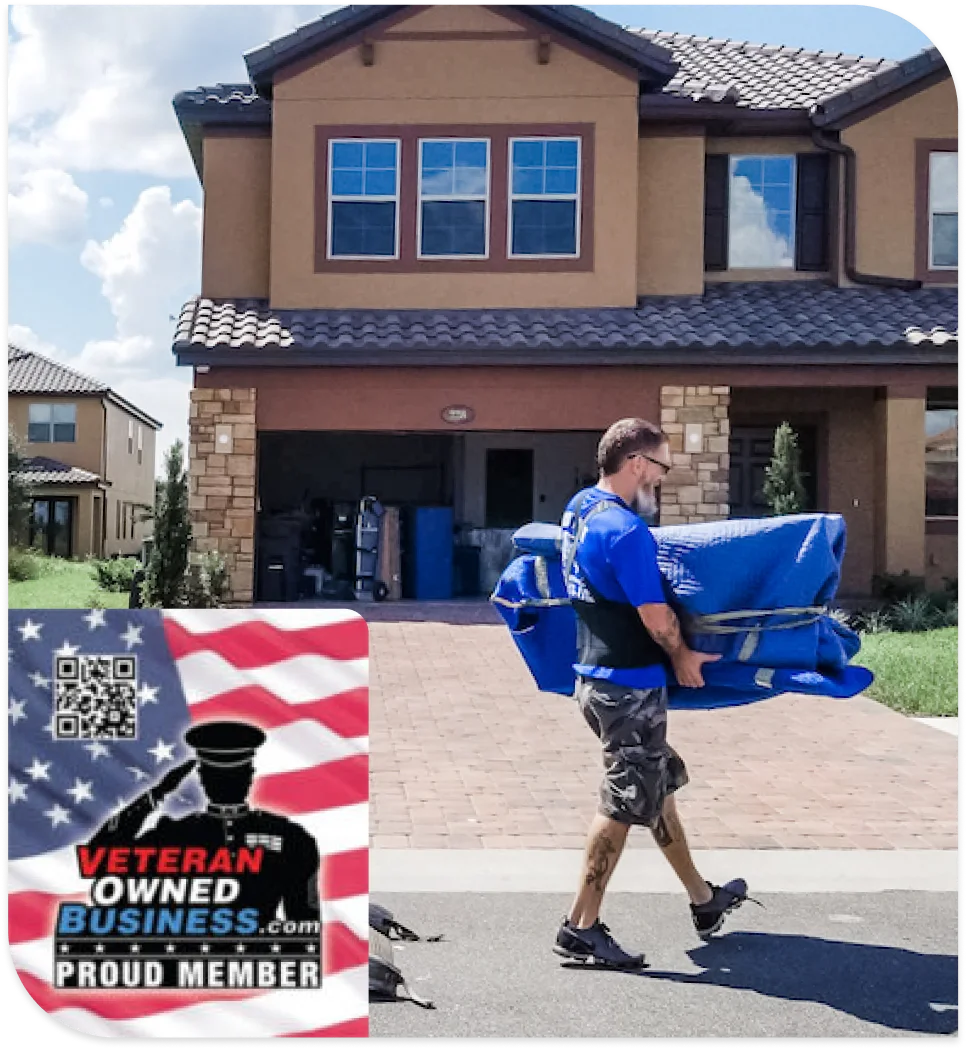 image of mover at just move it with veteran owned business member logo