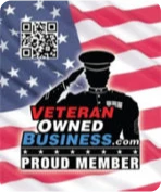 proud member of veteran owned business organization logo