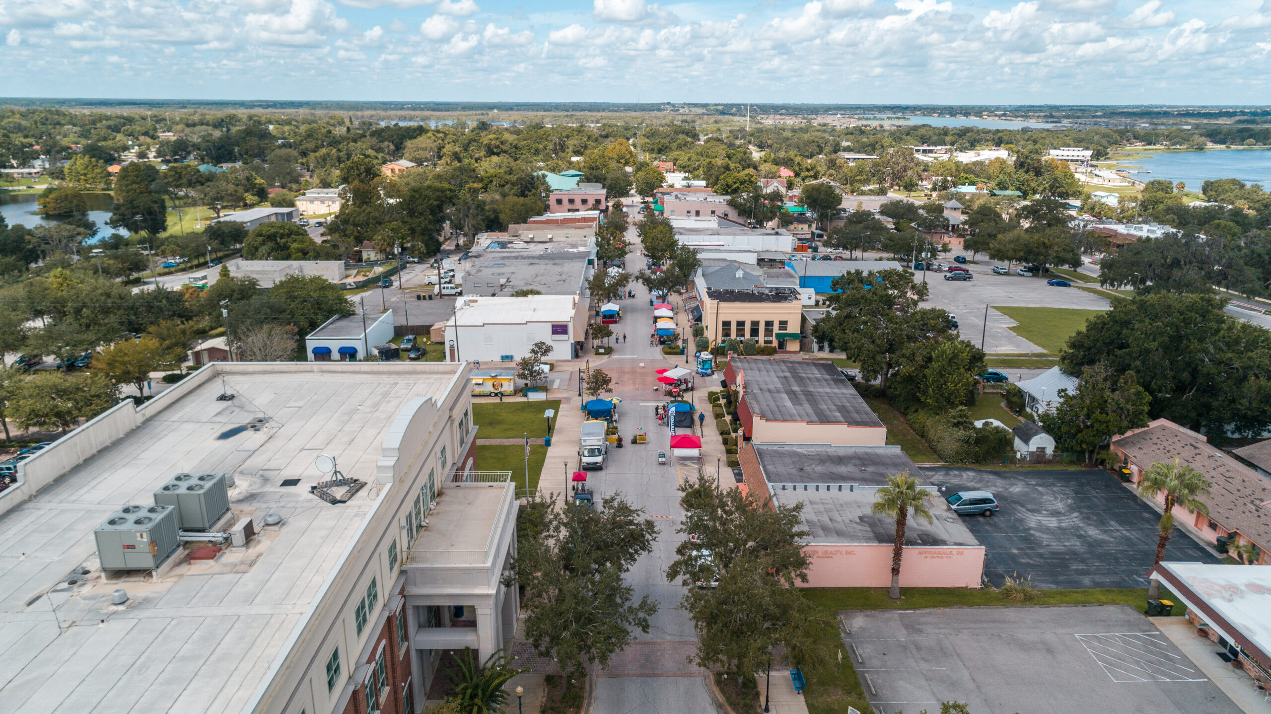 aerial view of clermont florida